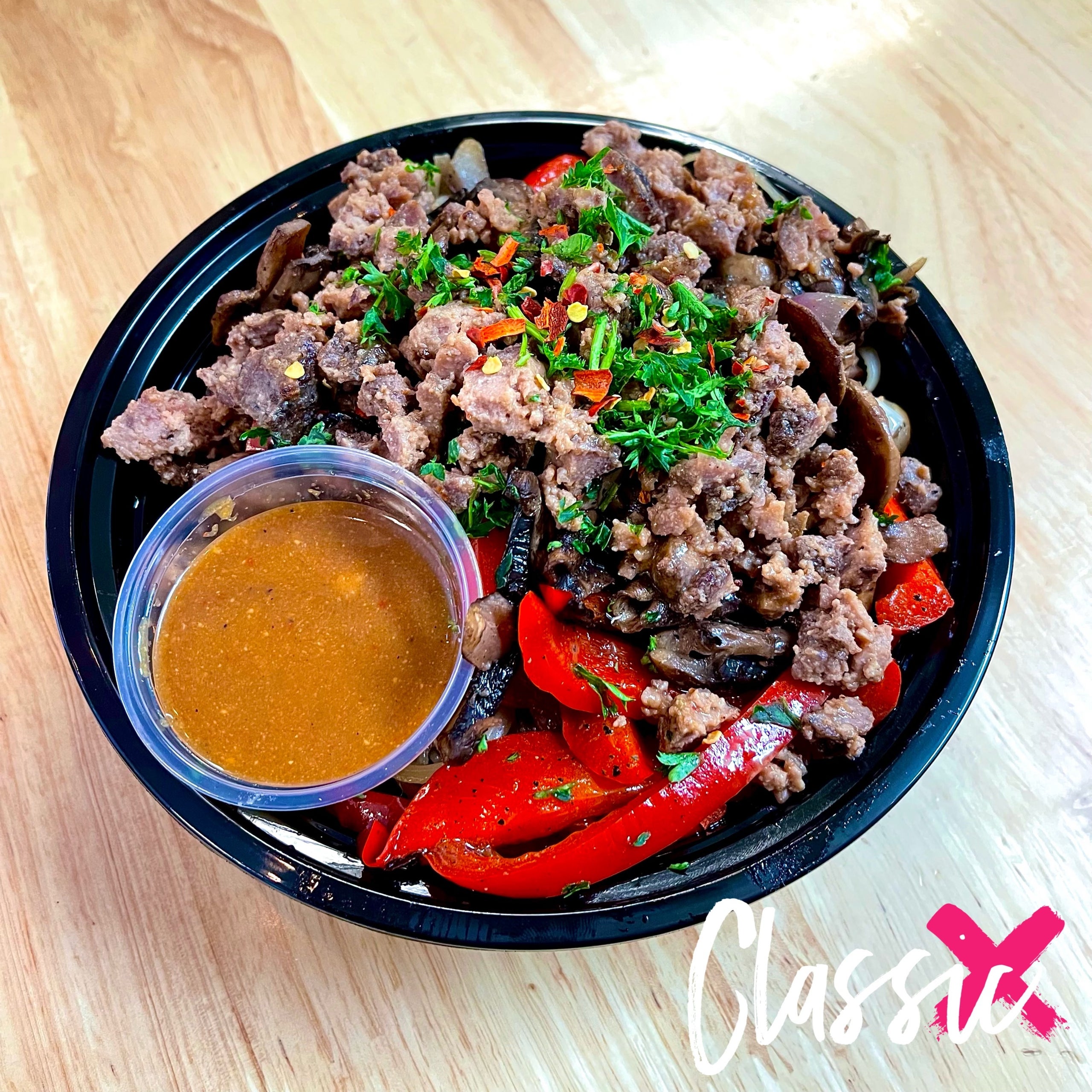 BEEF & MUSHROOM NOODLES Warfuel Kitchen